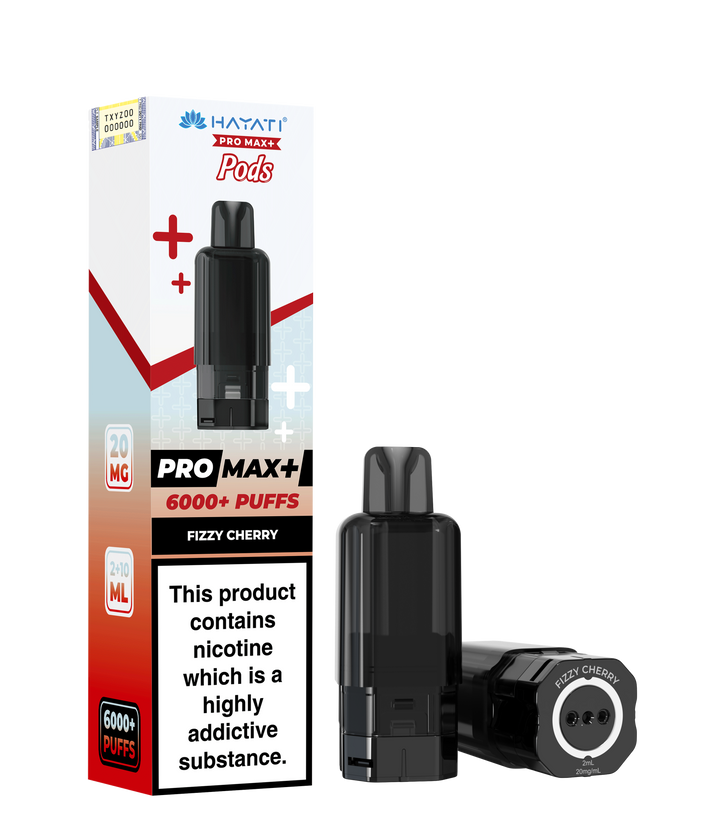 Hayati Pro Max+ 6K Prefilled Pods 20mg | UK Duty Stamped