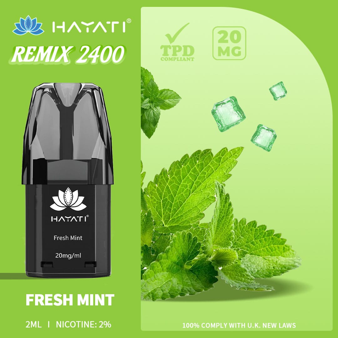 Hayati® Remix 2400 Pods (20mg)