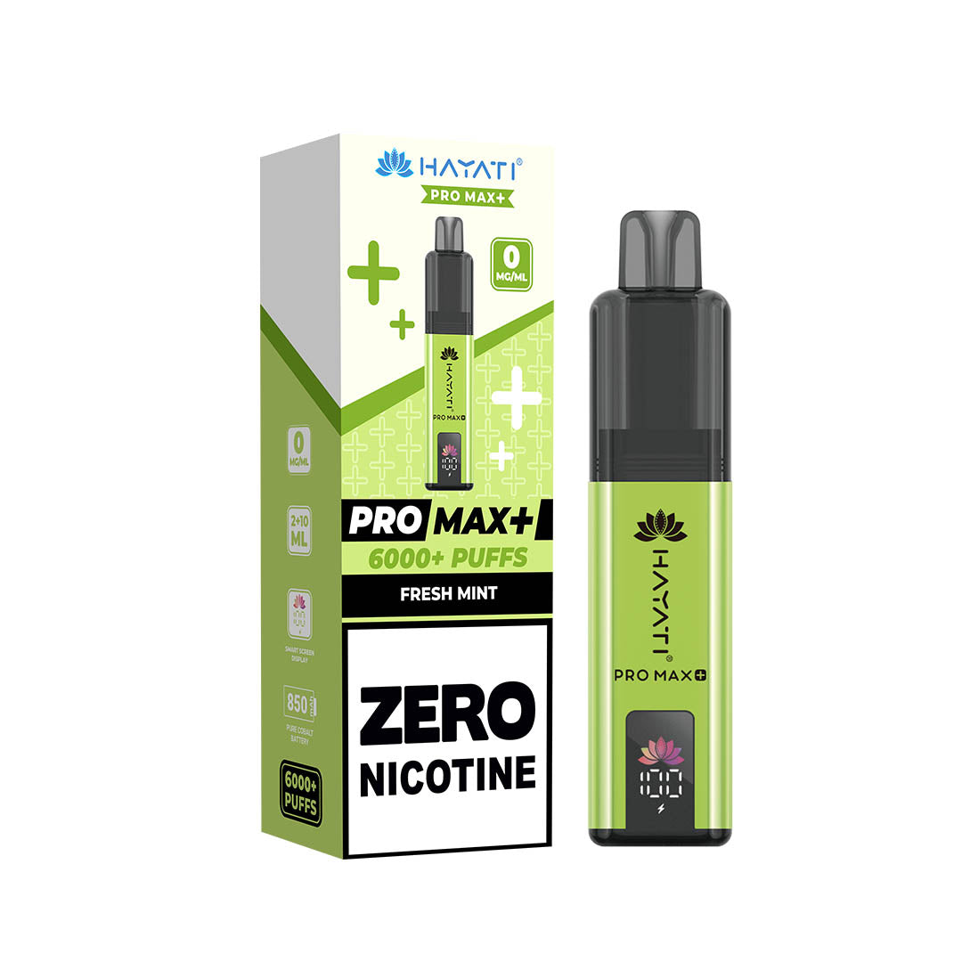 Hayati® Pro Max 6000 Plus Vape Kit ZERO (0mg)