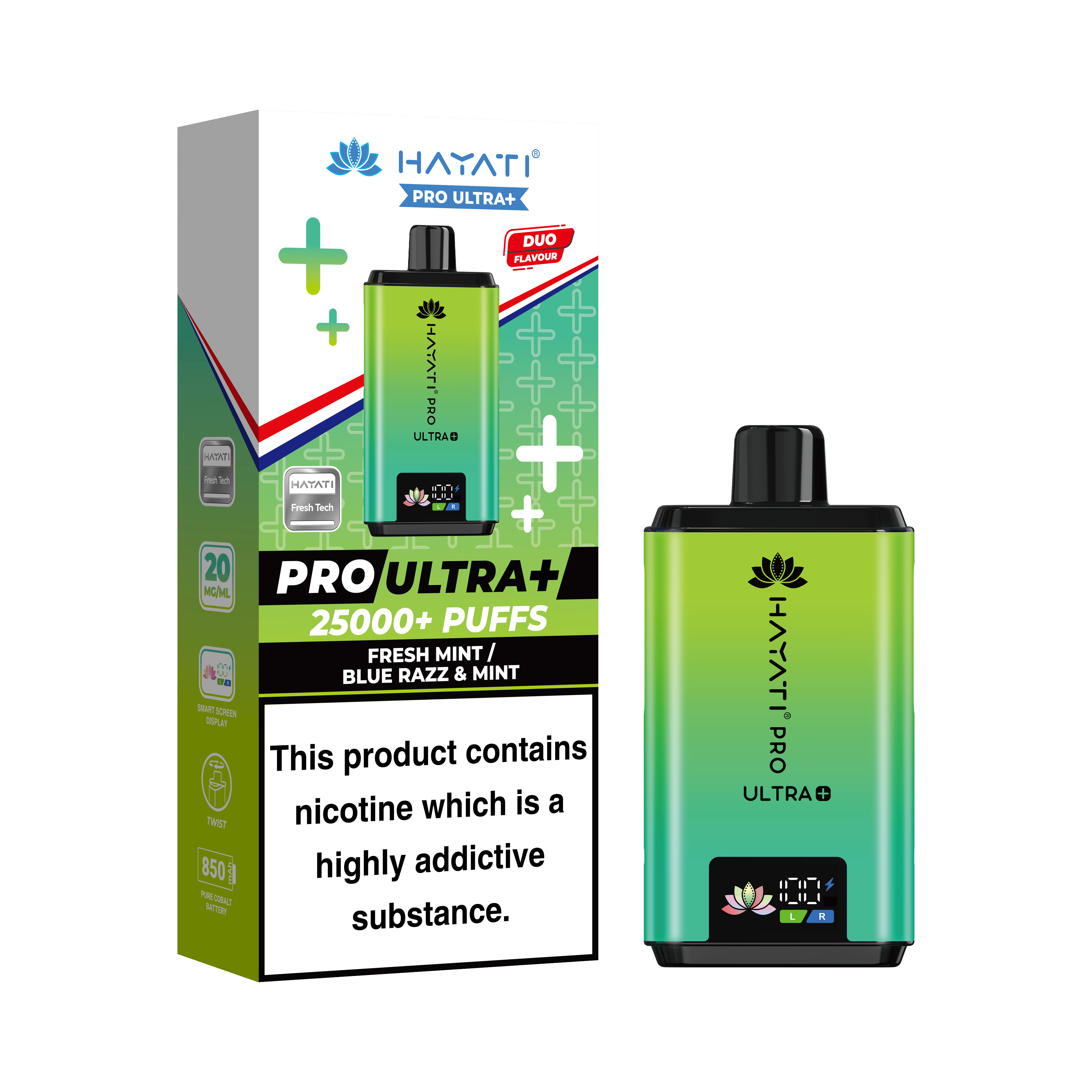 Hayati® Pro Ultra+ Reusable Kit (20mg)