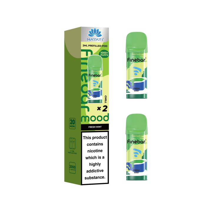 Hayati® Finebar Mood 2ml Prefilled Pod (20mg)
