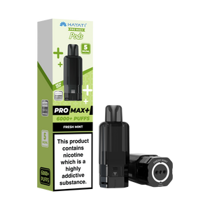 Hayati® Pro Max+ 6000+ Pods (5mg)