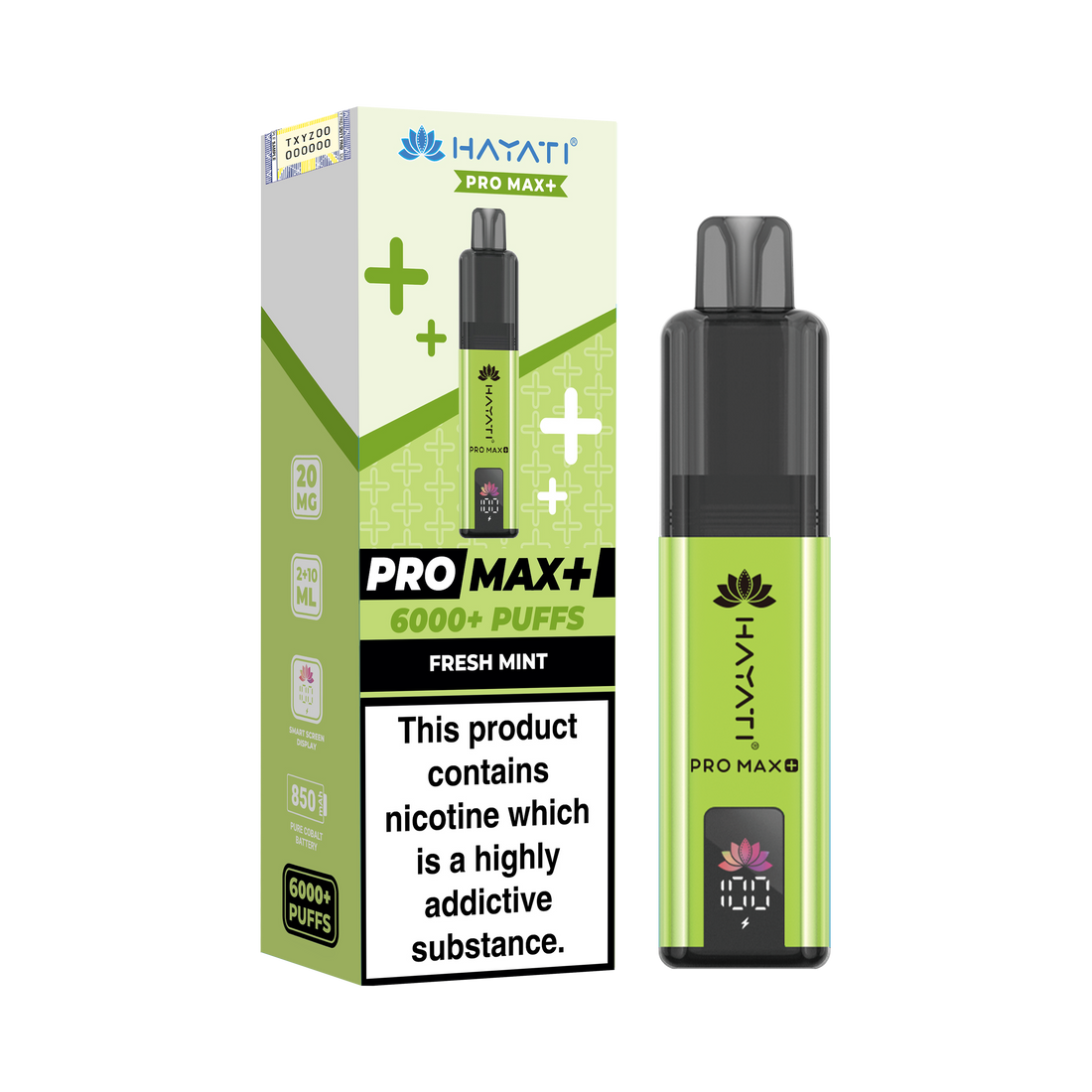 Hayati Pro Max+ 6K Prefilled Pod Kit 20mg | UK Duty Stamped