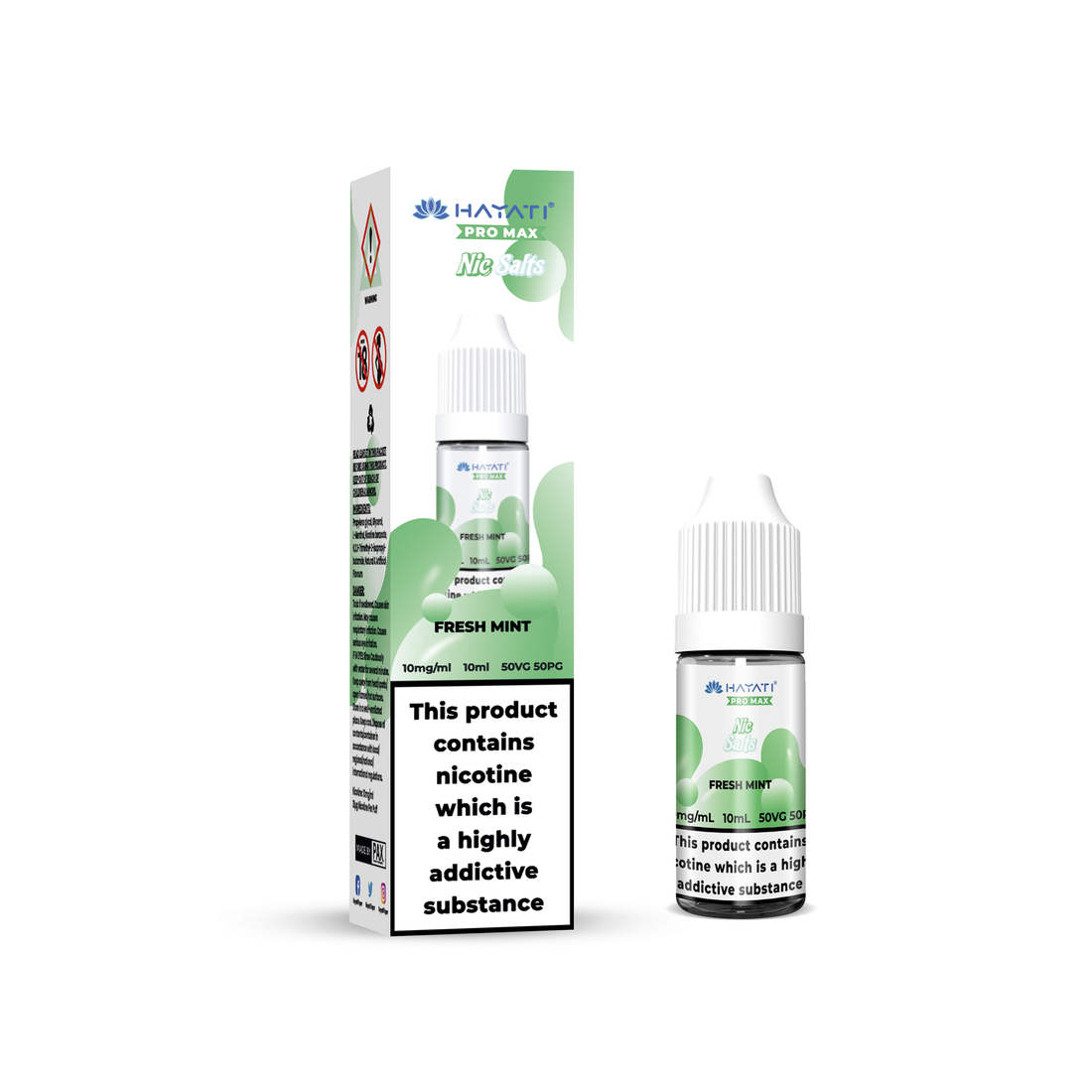 Hayati® Pro Max Nic Salts (10mg)