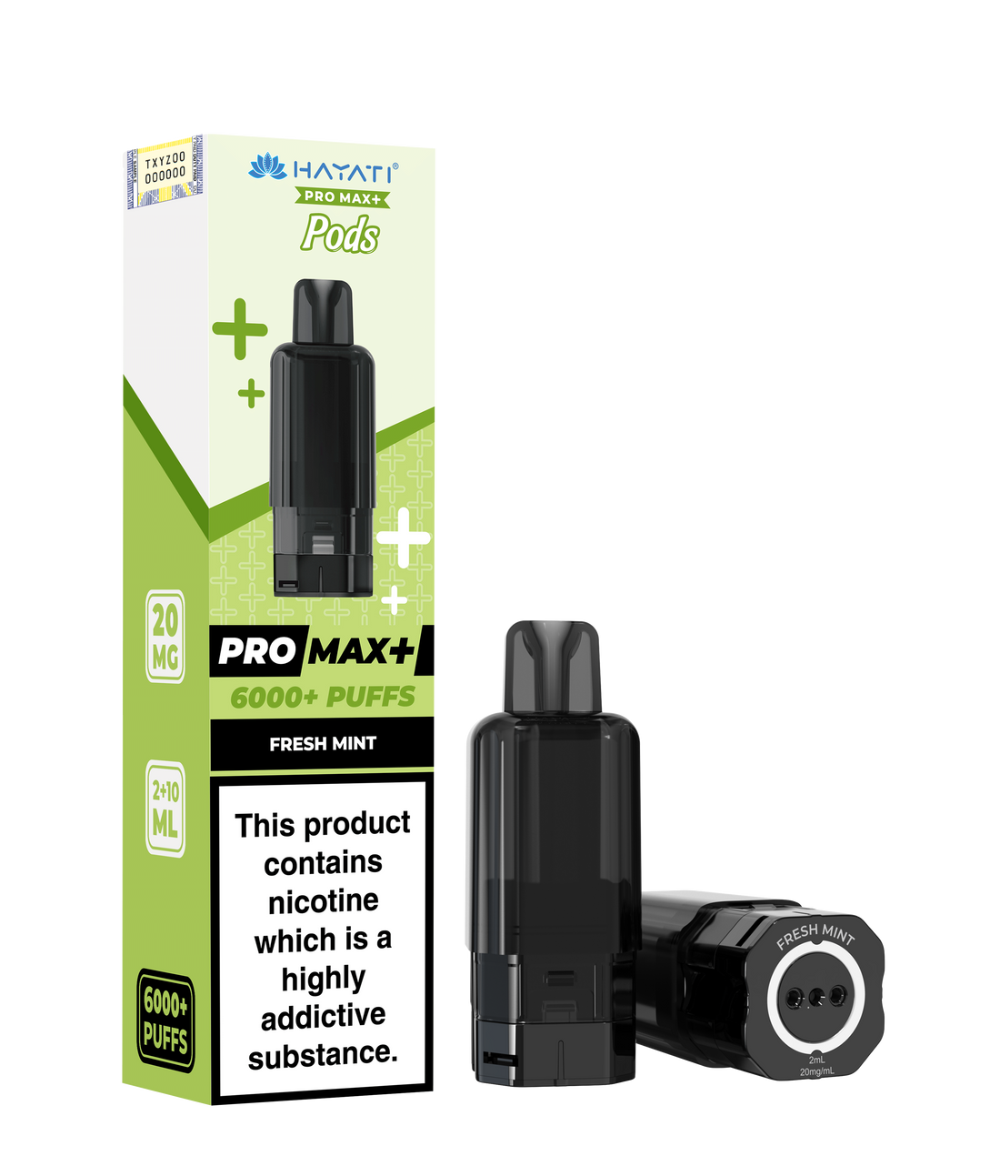 Hayati Pro Max+ 6K Prefilled Pods 20mg | UK Duty Stamped
