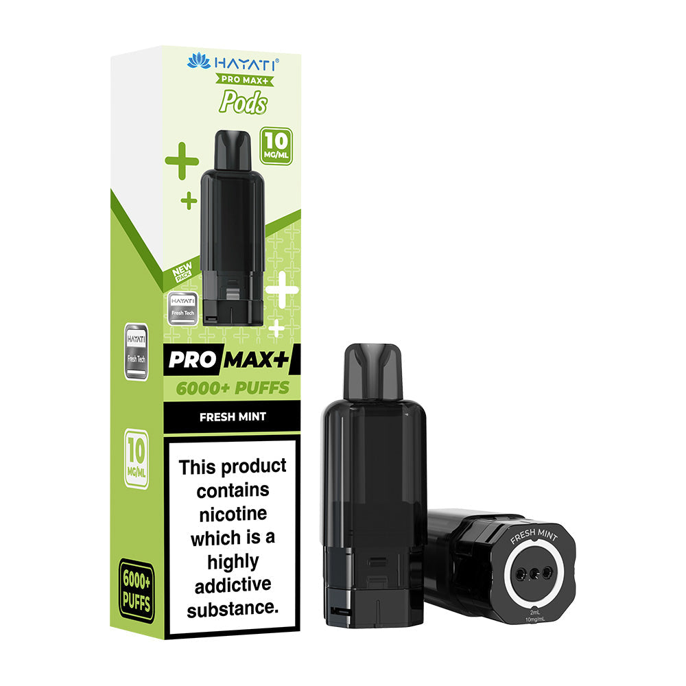 Hayati® Pro Max+ 6000+ (10mg) Pods