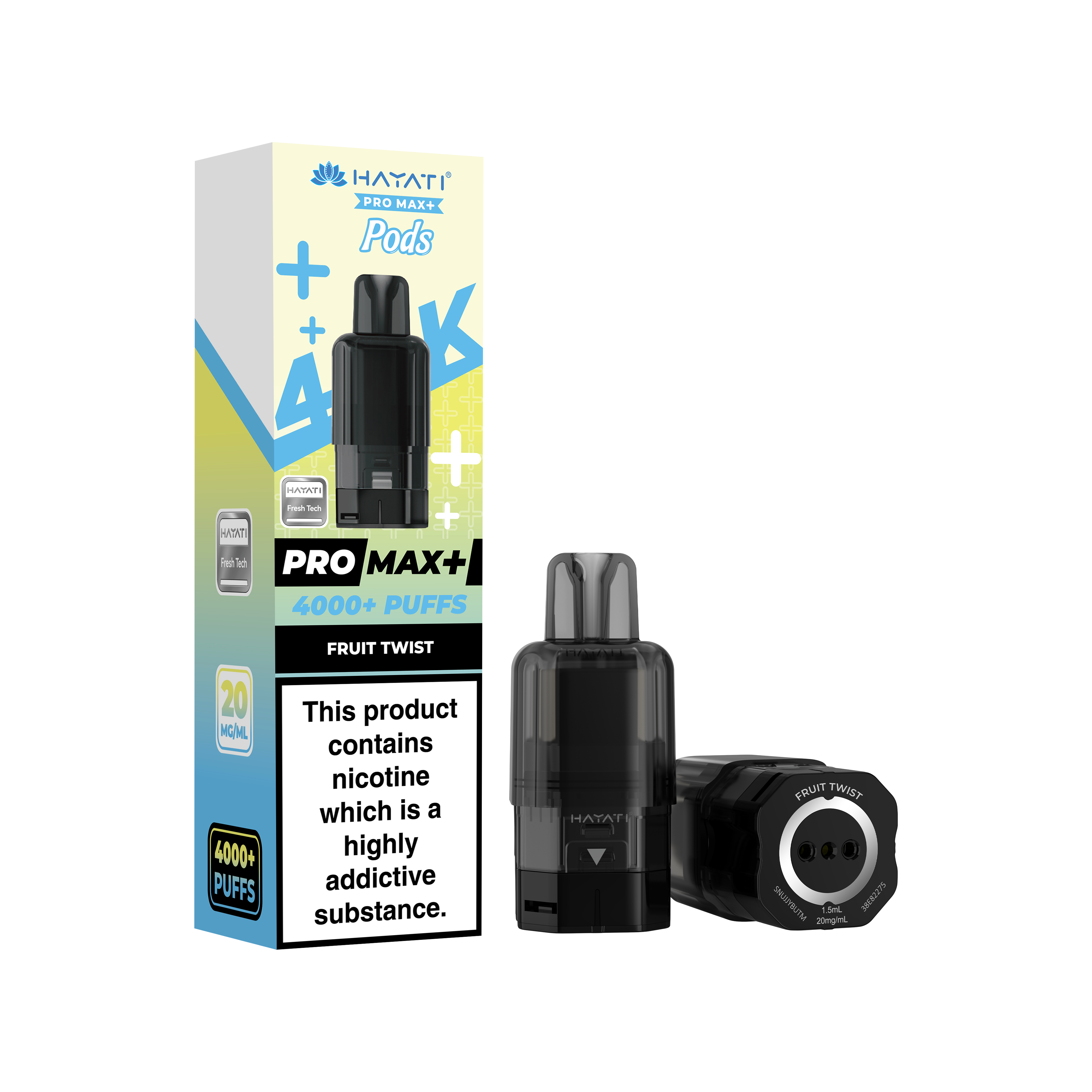 Hayati® Pro Max+ 4000+ Pods (20mg)
