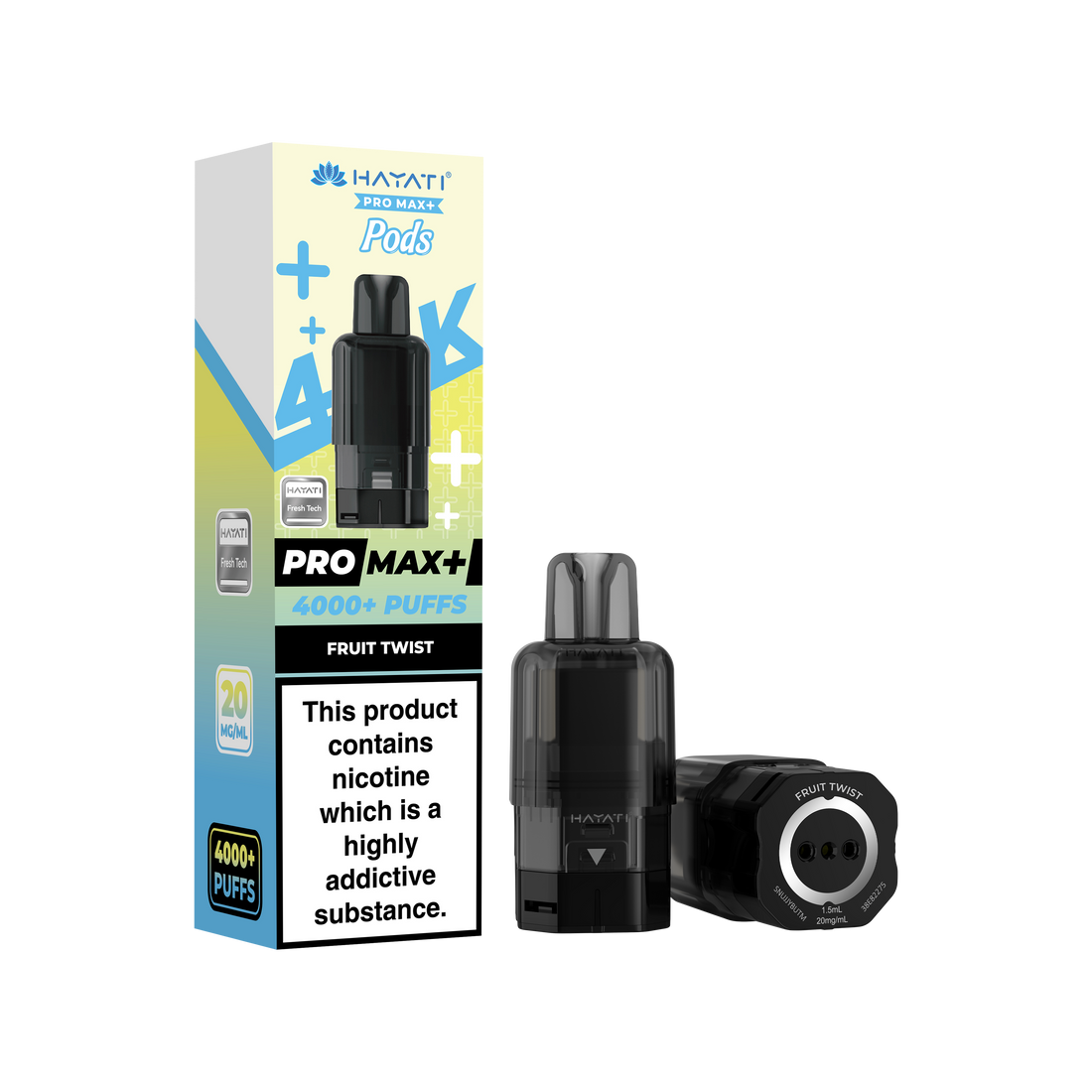 Hayati® Pro Max+ 4000+ Pods (20mg)