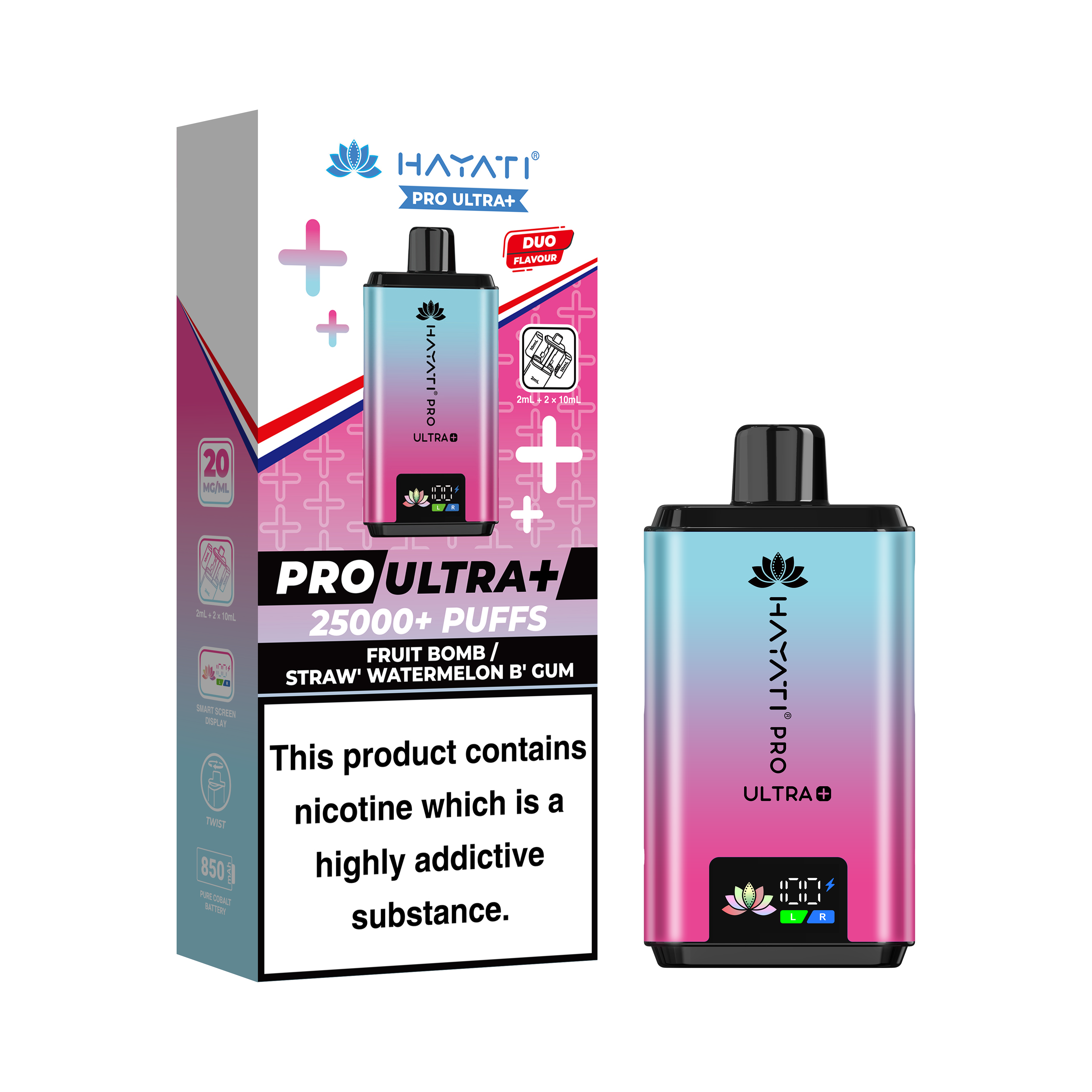Fruit Bomb / Straw' Watermelon B' Gum
