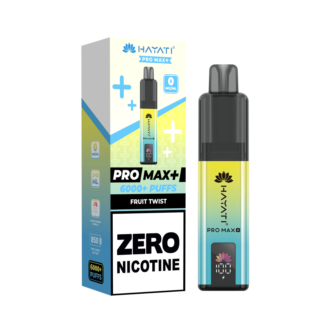 Hayati® Pro Max 6000 Plus Vape Kit ZERO (0mg)