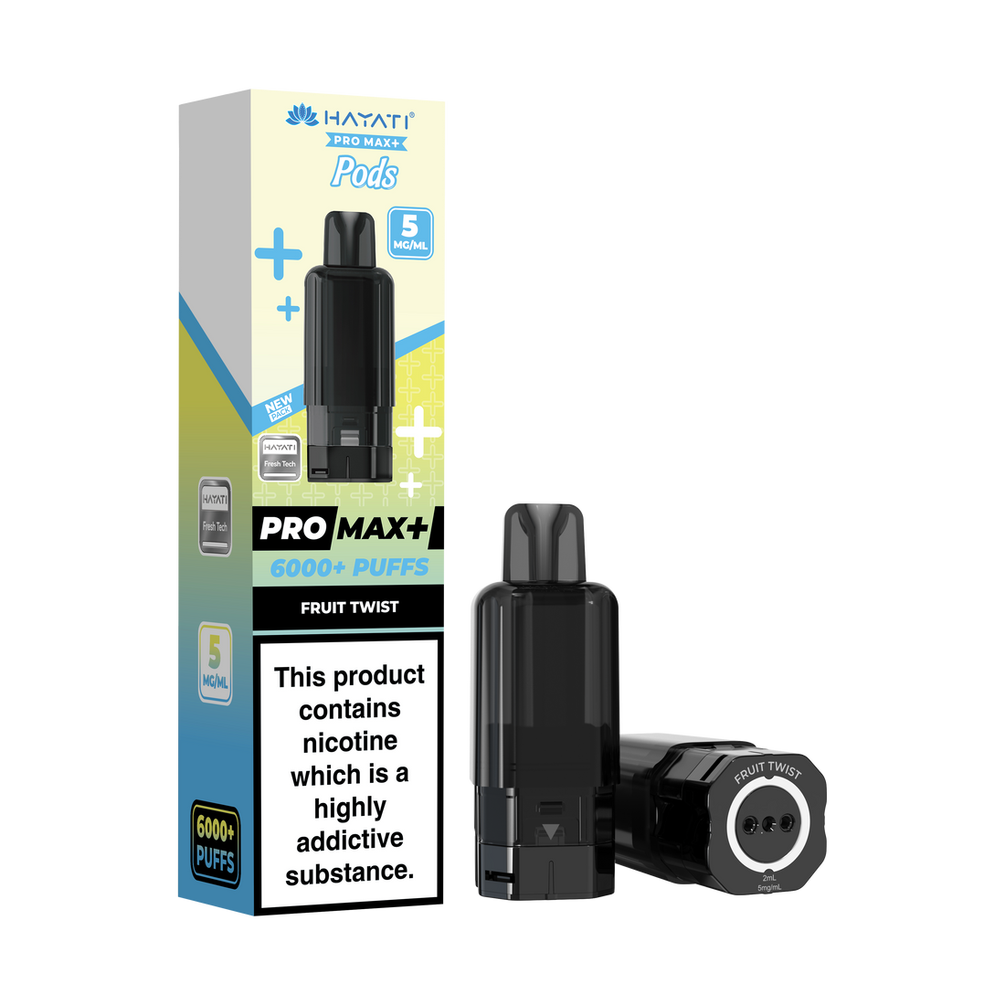 Hayati® Pro Max+ 6000+ Pods (5mg)