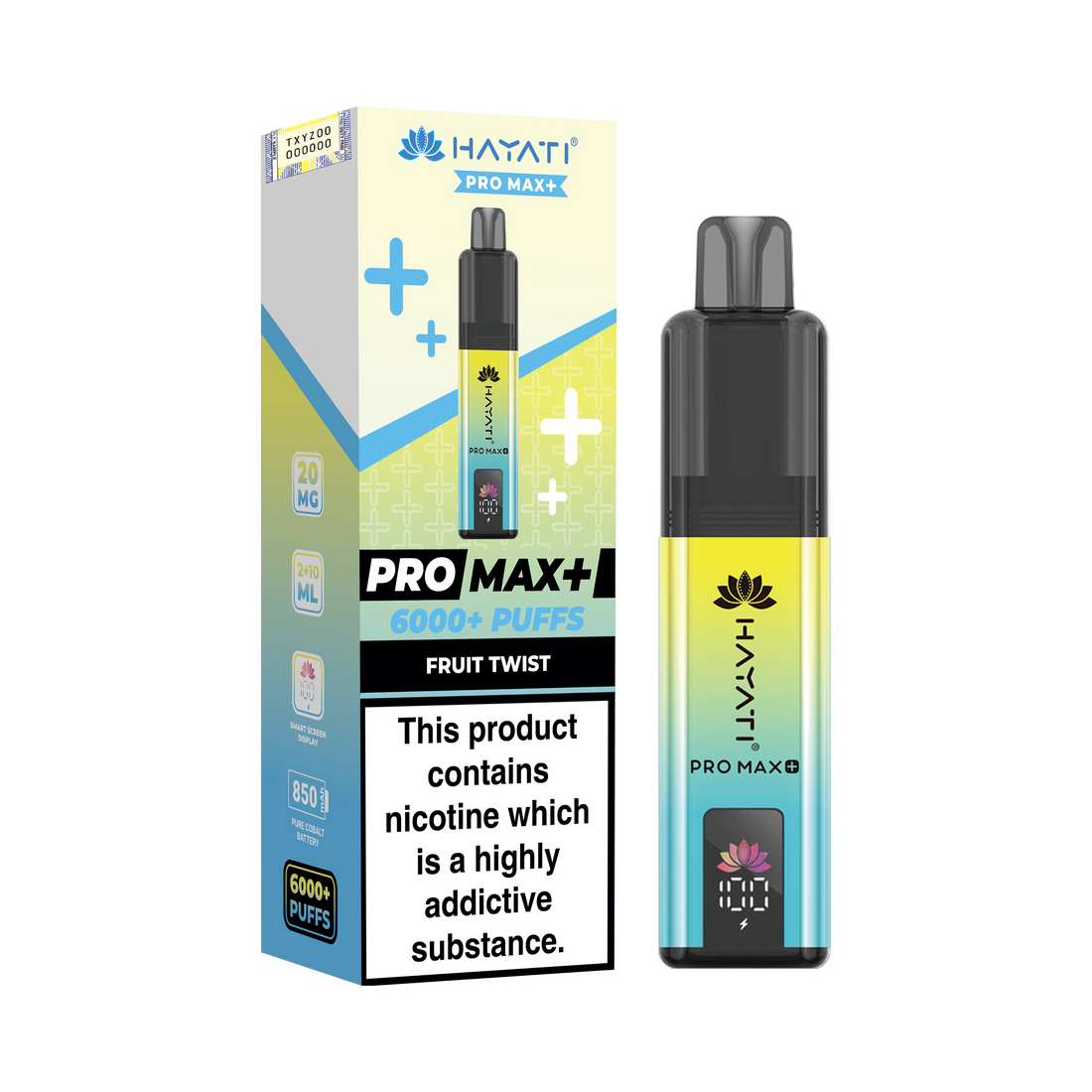 Hayati Pro Max+ 6K Prefilled Pod Kit 20mg | UK Duty Stamped