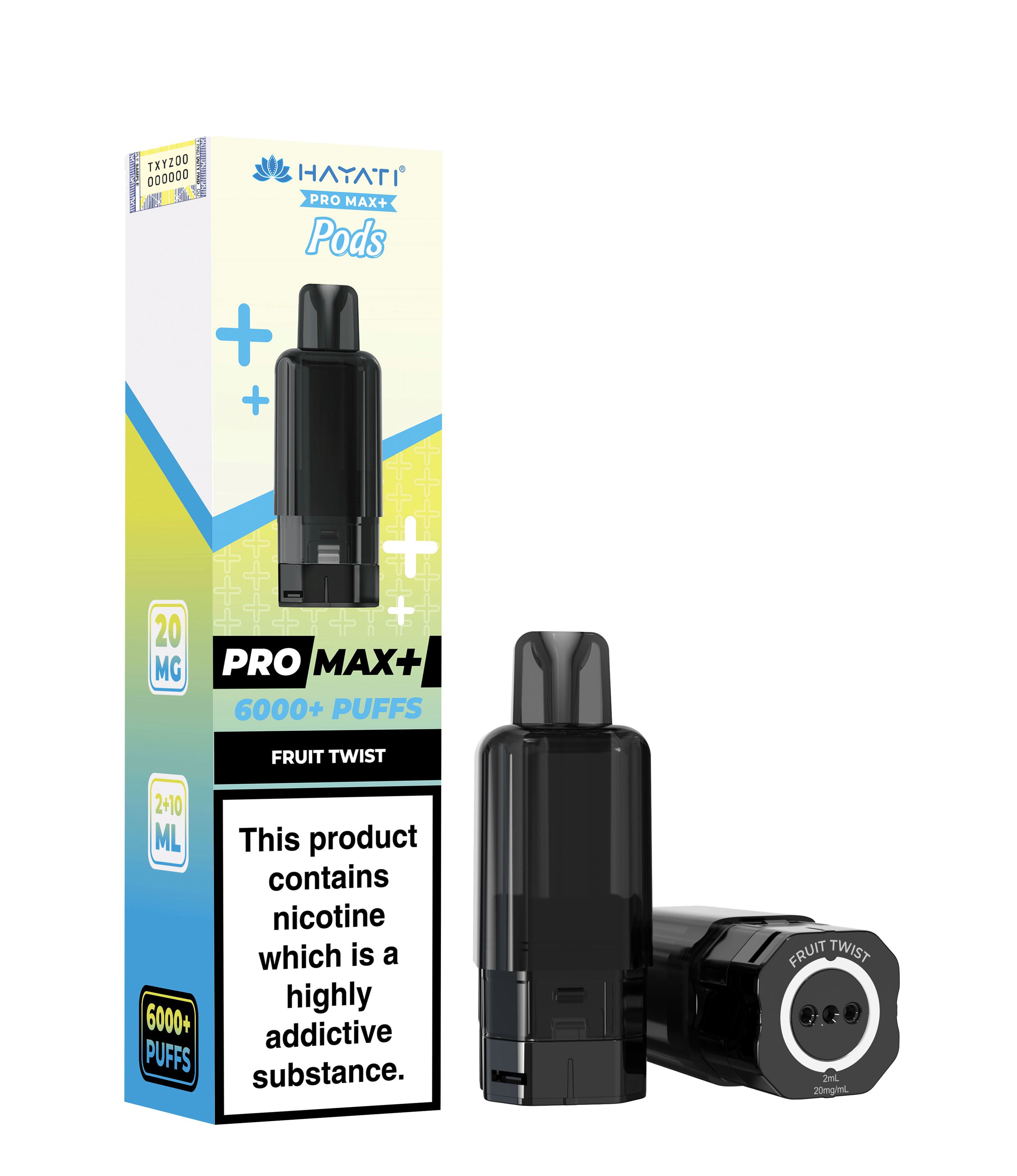 Hayati Pro Max+ 6K Prefilled Pods 20mg | UK Duty Stamped