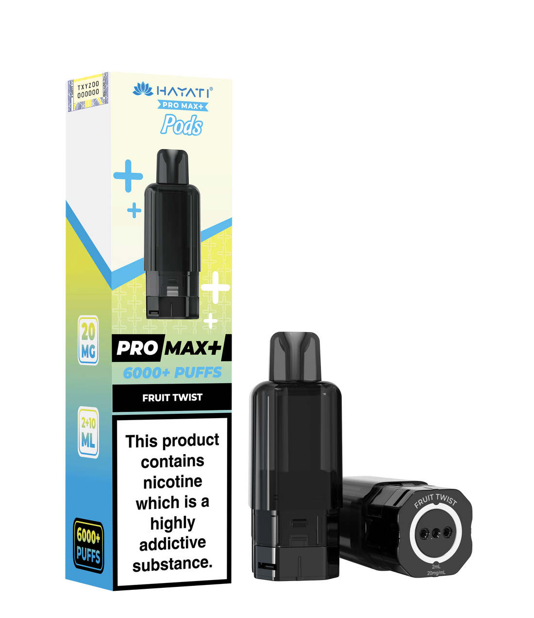 Hayati Pro Max+ 6K Prefilled Pods 20mg | UK Duty Stamped