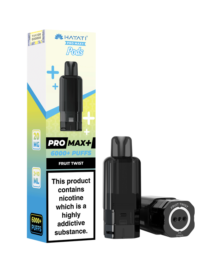 Hayati Pro Max+ 6K Prefilled Pods 20mg | UK Duty Stamped