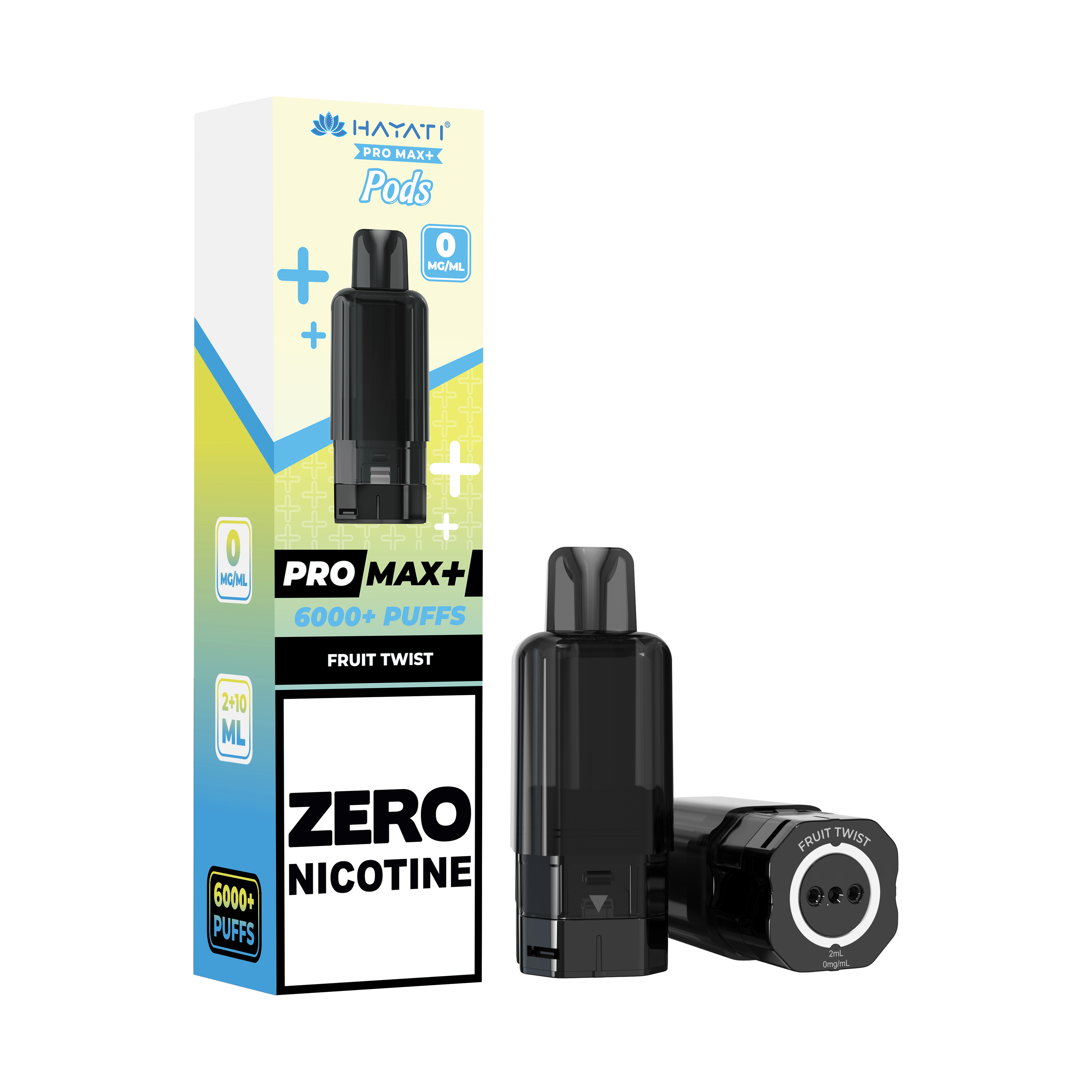 Hayati® Pro Max 6000 Plus Pods ZERO (0mg)