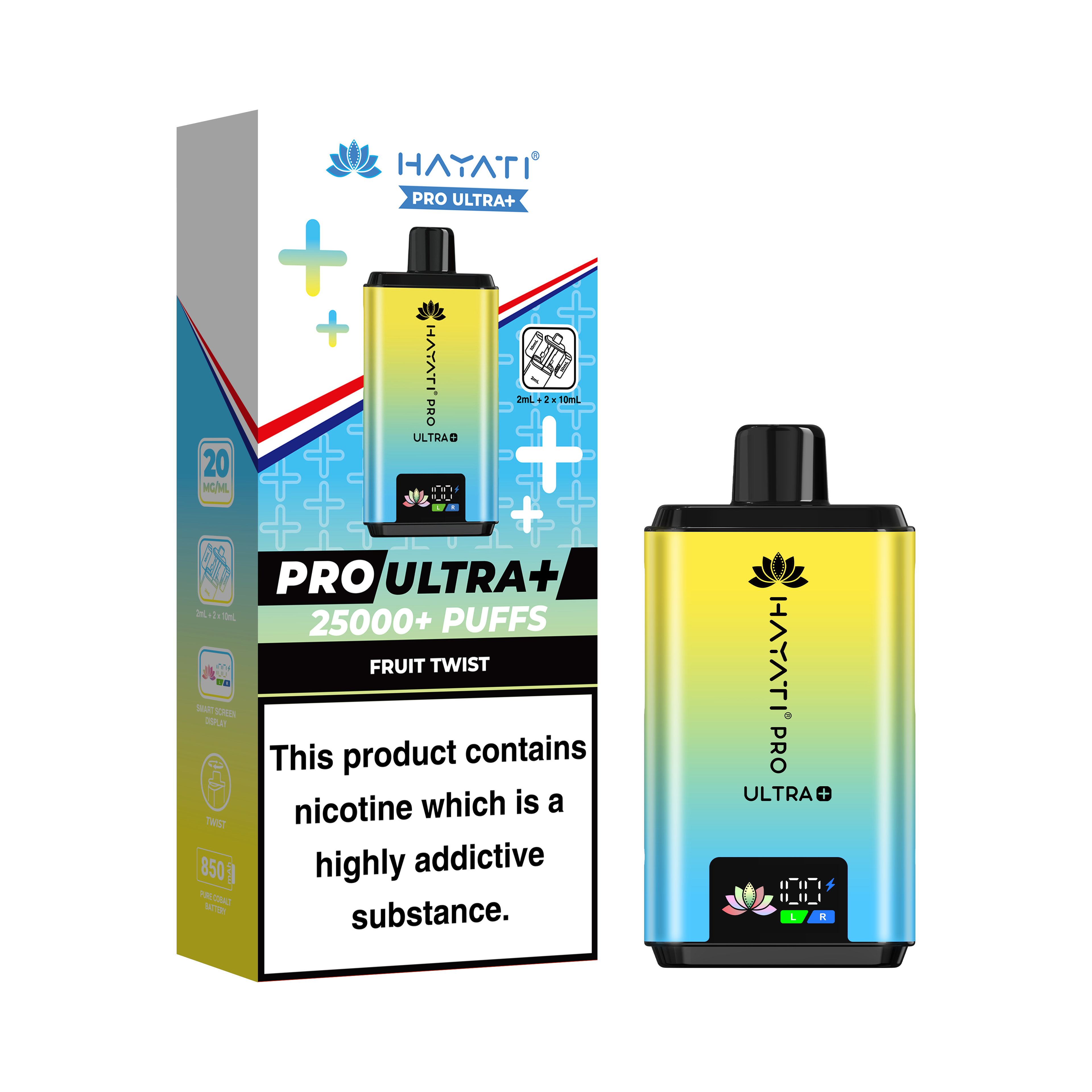 Hayati® Pro Ultra+ Reusable Kit (20mg)