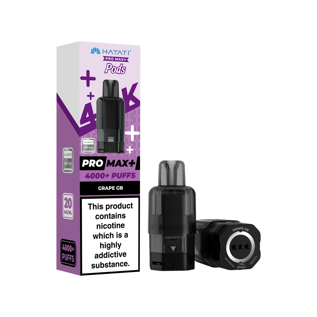Hayati® Pro Max+ 4000+ Pods (20mg)