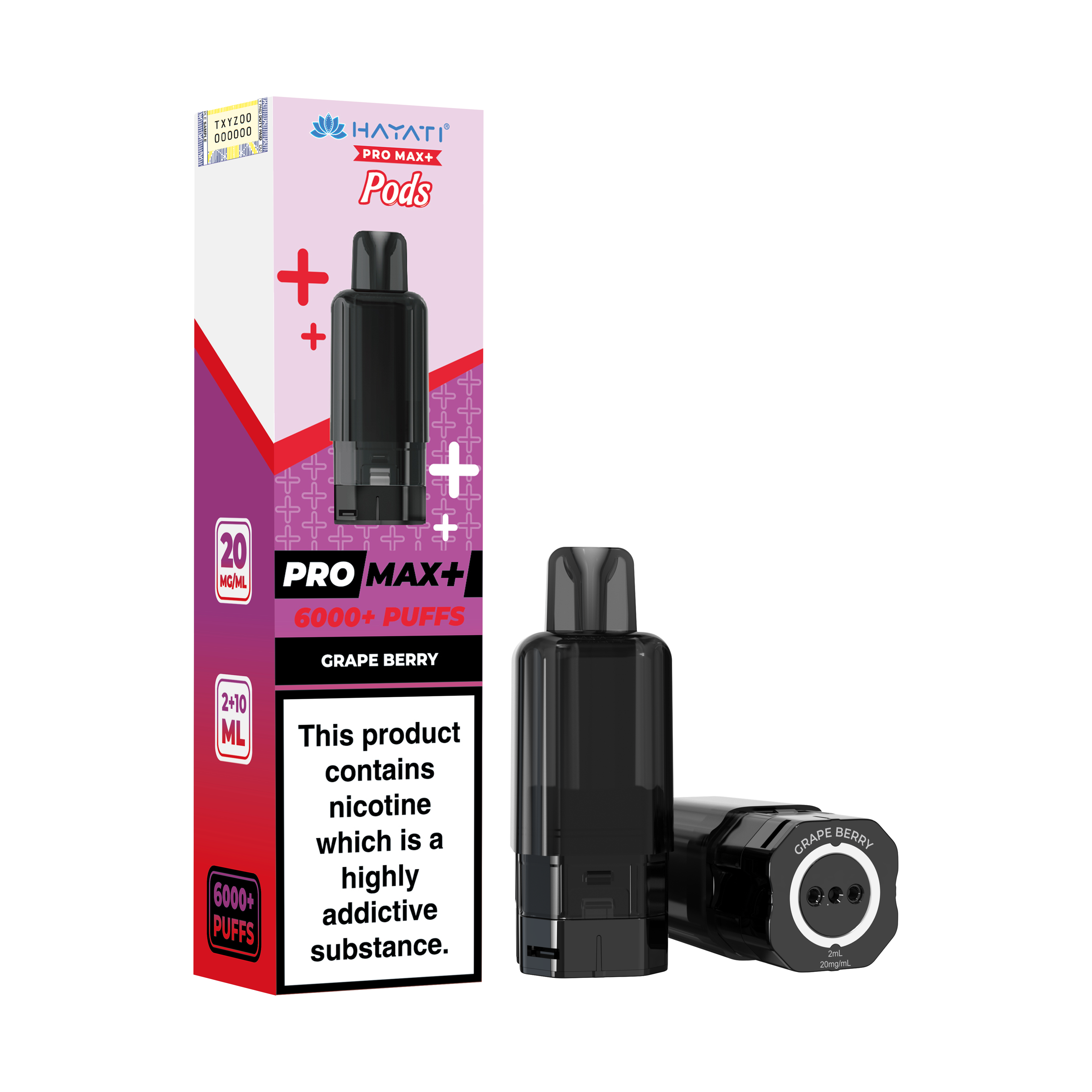 Hayati Pro Max+ 6K Prefilled Pods 20mg | UK Duty Stamped