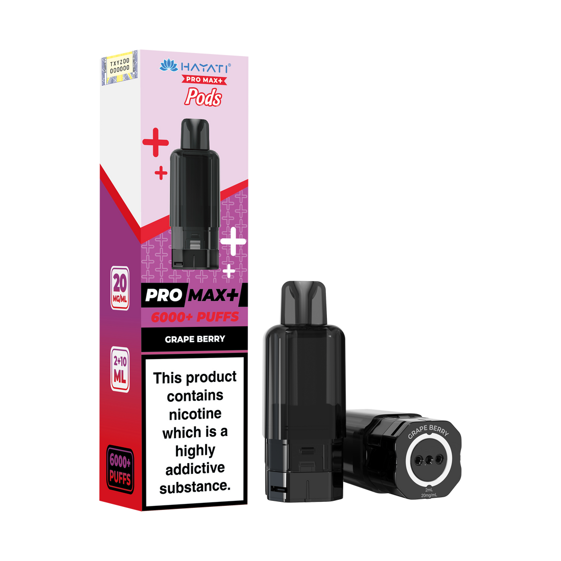 Hayati Pro Max+ 6K Prefilled Pods 20mg | UK Duty Stamped