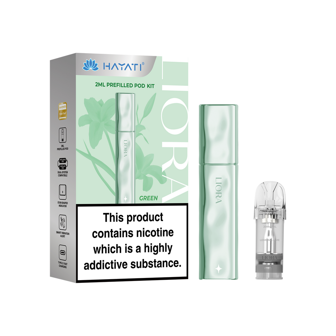 Hayati® Liora 2ml Prefilled Pod System