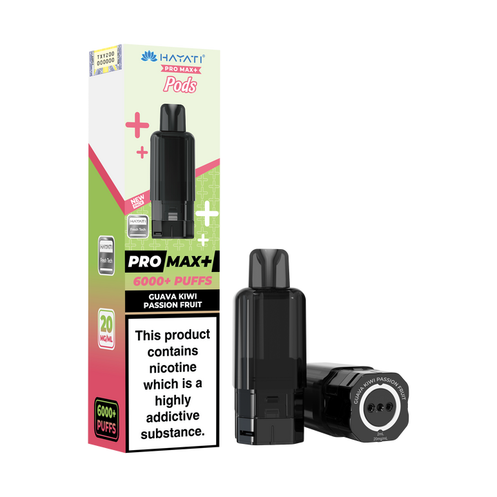 Hayati Pro Max+ 6K Prefilled Pods 20mg | UK Duty Stamped