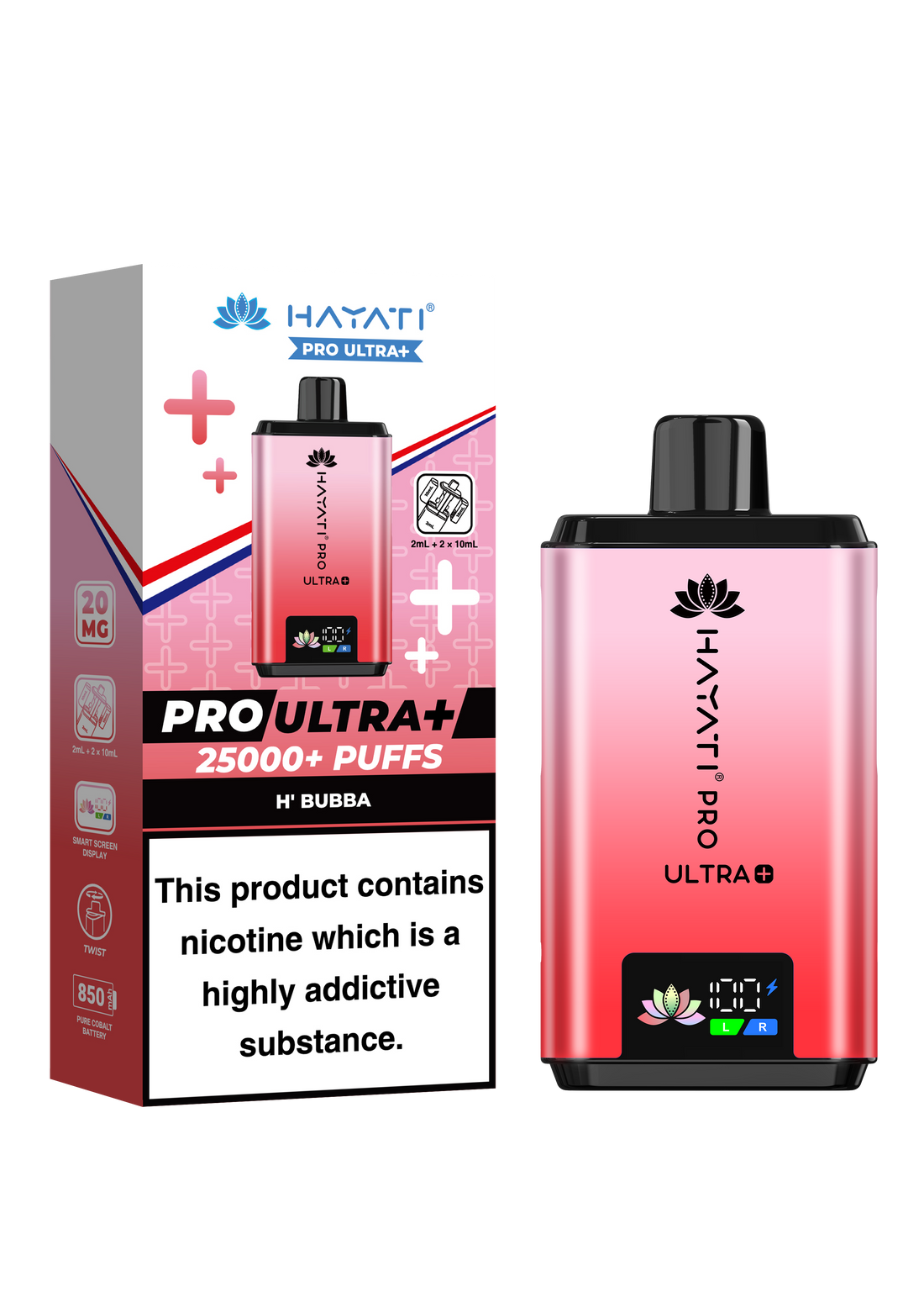 Hayati® Pro Ultra+ Reusable Kit (20mg)