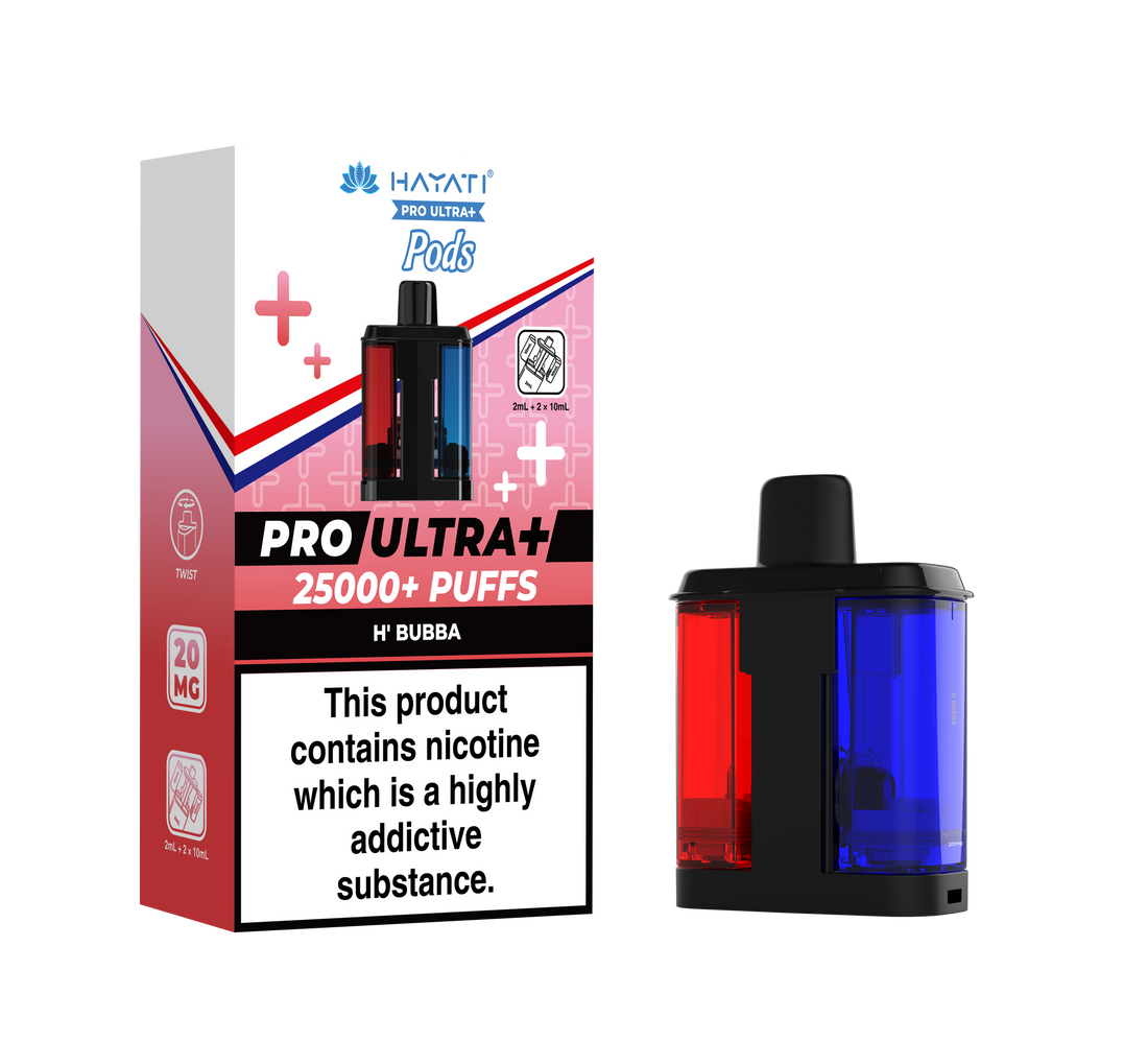 Hayati® Pro Ultra+ 25K Prefilled Pods (20mg)