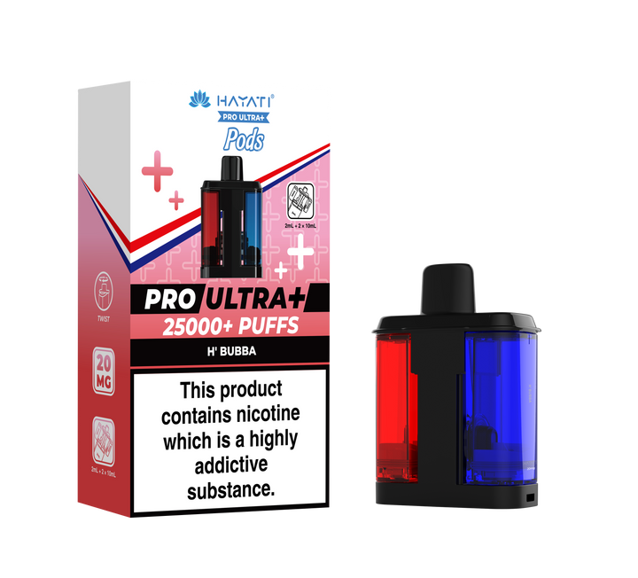 Hayati® Pro Ultra+ 25K Prefilled Pods (20mg)