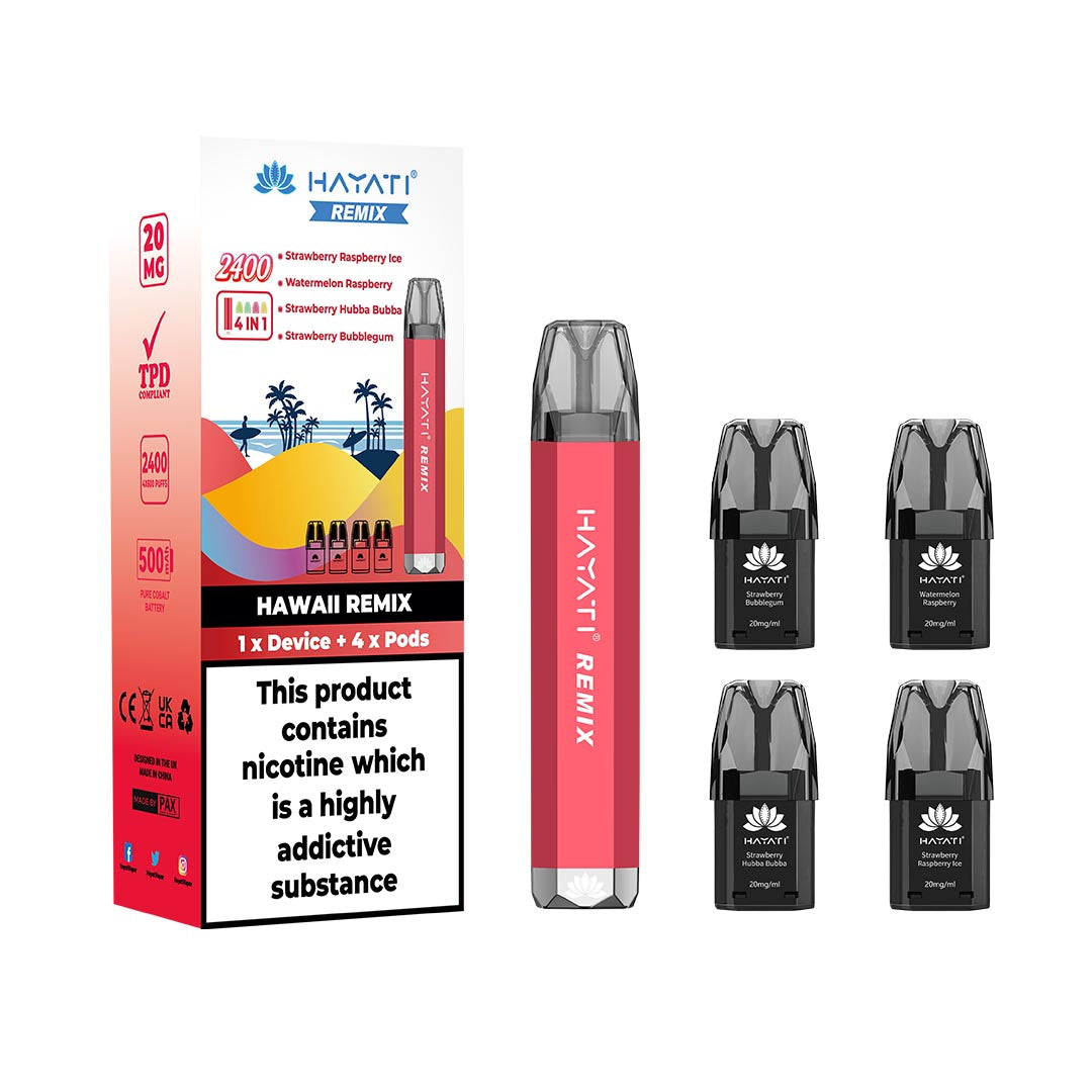 Hayati® Remix 2400 Vape Kit (20mg)