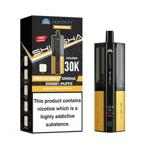 Hayati® Pro Ultra+ Shisha 30000+ Vape Kit (5mg)