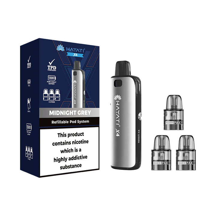 Hayati® X4 Refillable Pod System (20mg)