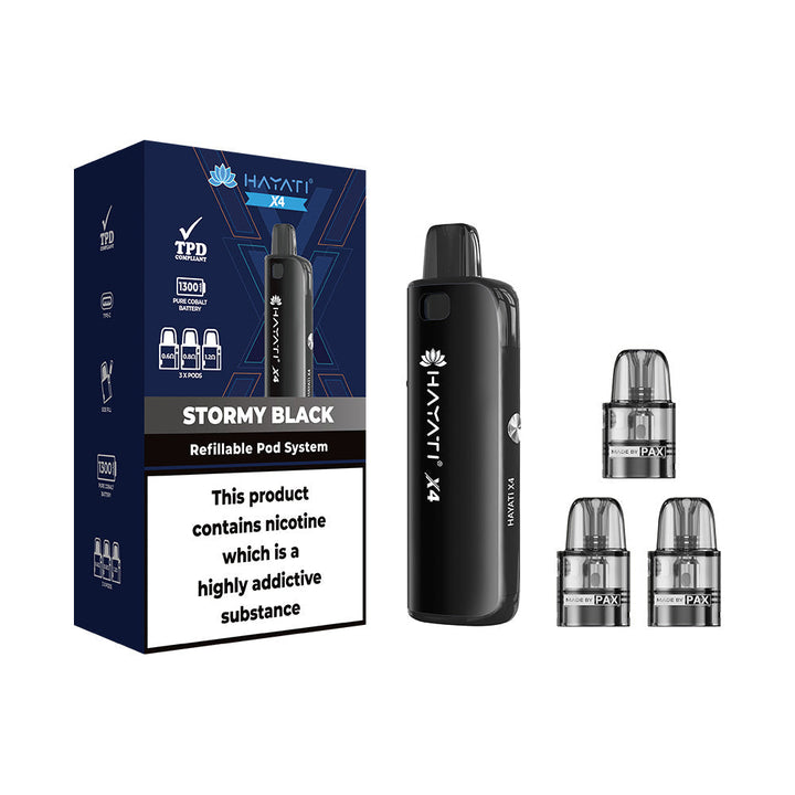 Hayati® X4 Refillable Pod System (20mg)