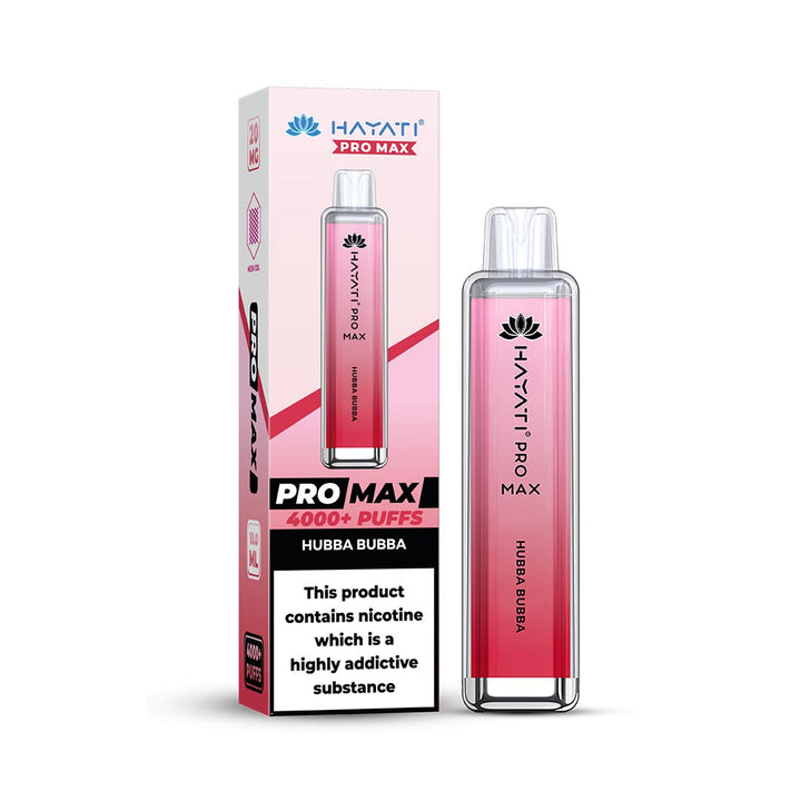 Hayati® Pro Max Disposable 4000+ Vape Kit (0mg)