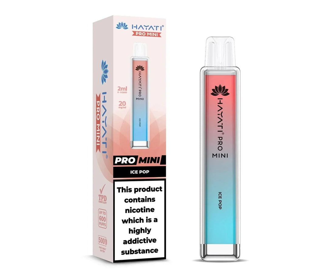Hayati® Pro Mini 600+ Vape Kit (20mg)