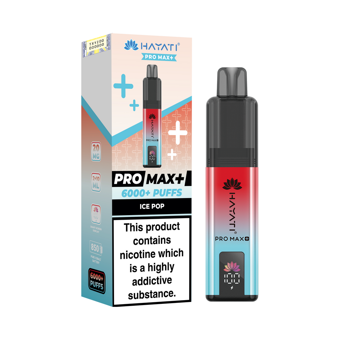 Hayati Pro Max+ 6K Prefilled Pod Kit 20mg | UK Duty Stamped