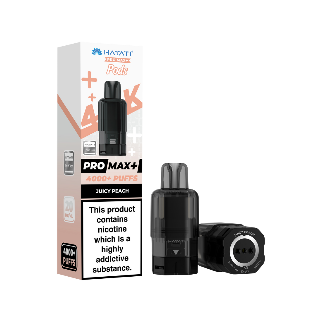 Hayati® Pro Max+ 4000+ Pods (20mg)