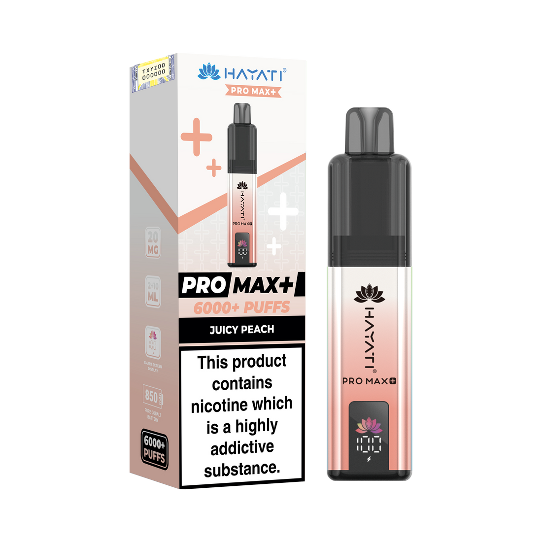 Hayati Pro Max+ 6K Prefilled Pod Kit 20mg | UK Duty Stamped