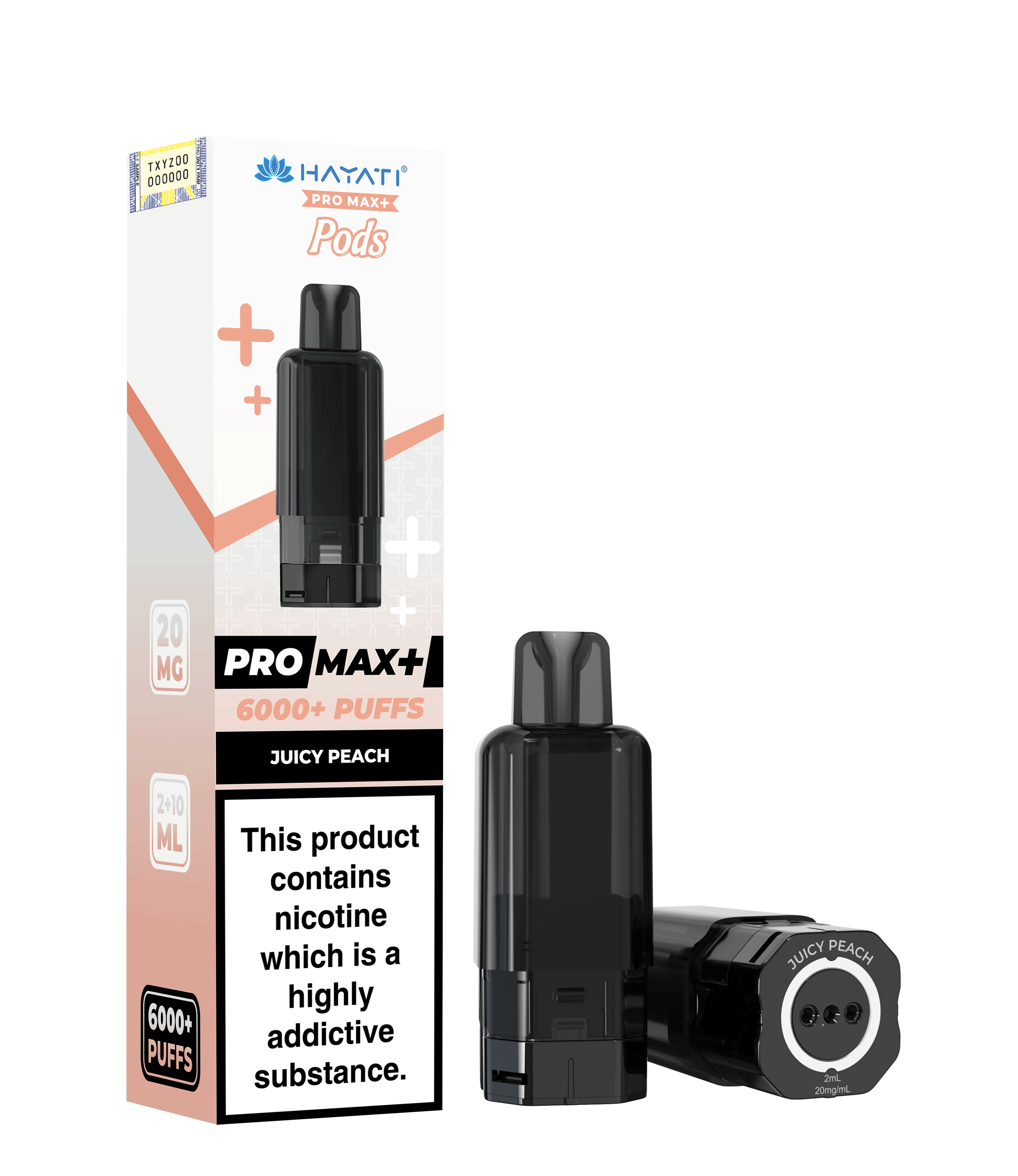 Hayati Pro Max+ 6K Prefilled Pods 20mg | UK Duty Stamped