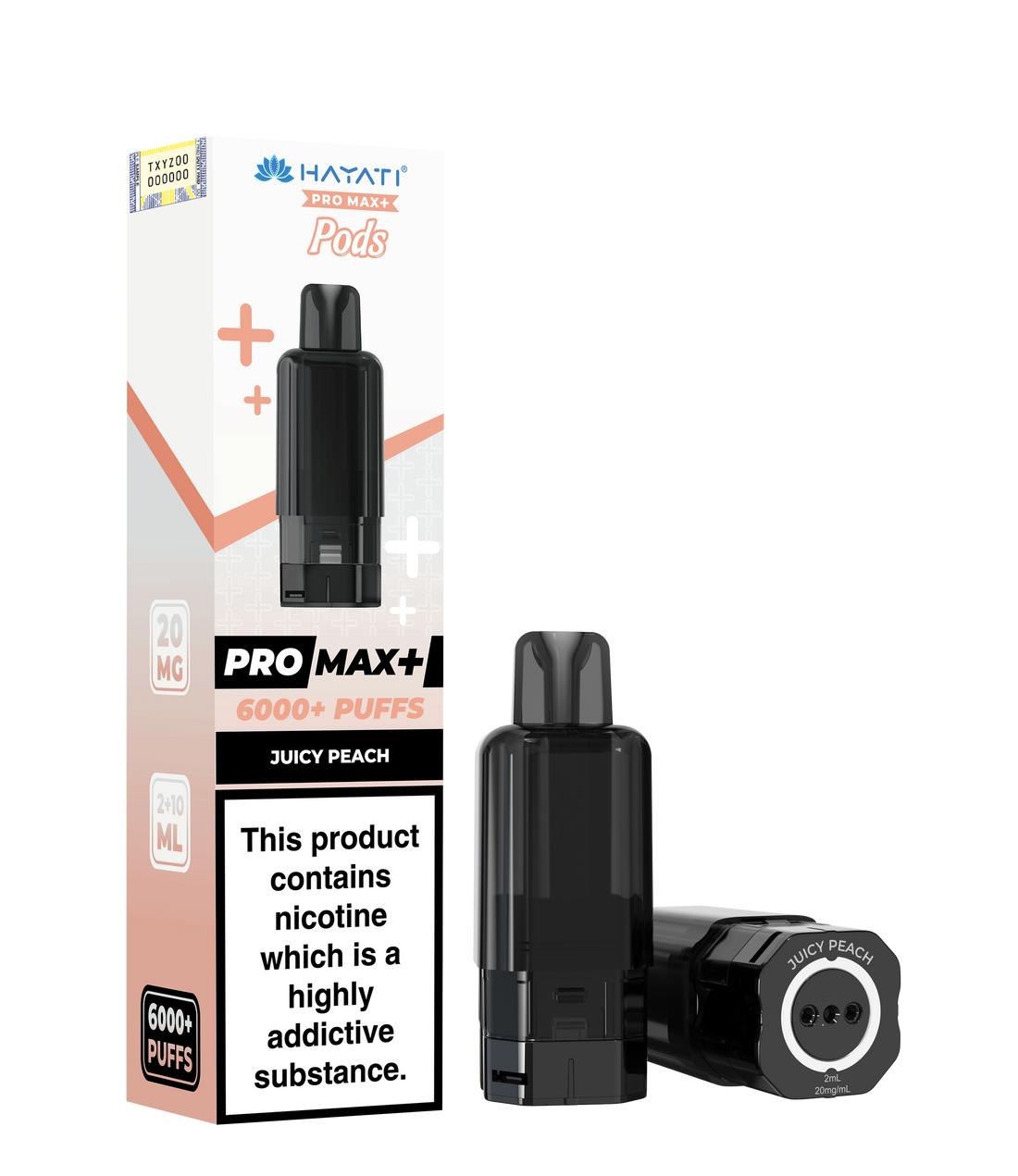 Hayati Pro Max+ 6K Prefilled Pods 20mg | UK Duty Stamped