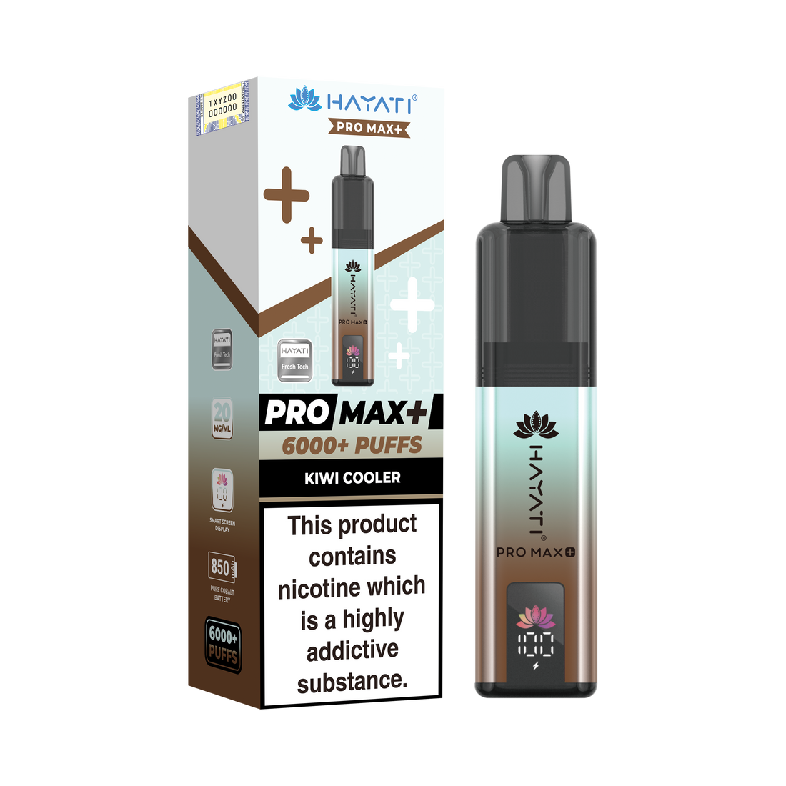 Hayati Pro Max+ 6K Prefilled Pod Kit 20mg | UK Duty Stamped