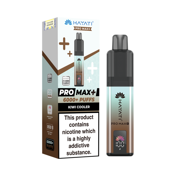 Hayati Pro Max+ 6K Prefilled Pod Kit 20mg | UK Duty Stamped