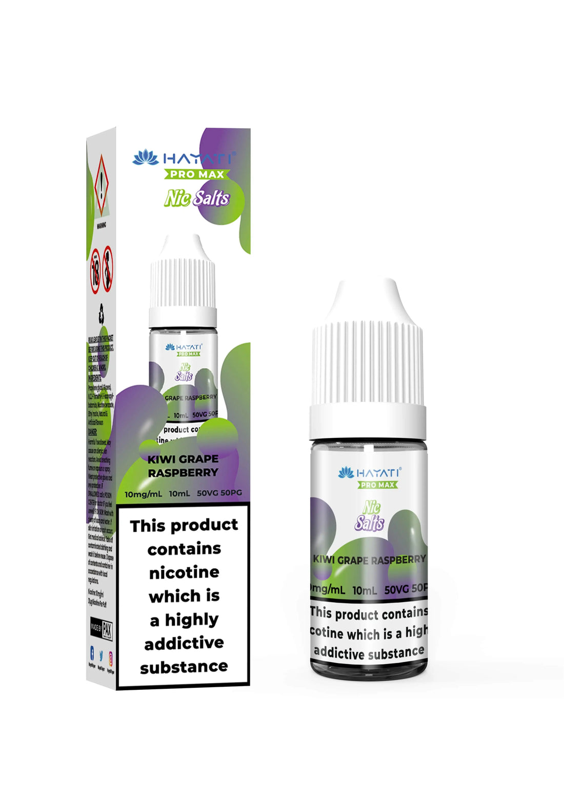 Hayati® Pro Max Nic Salts (20mg)