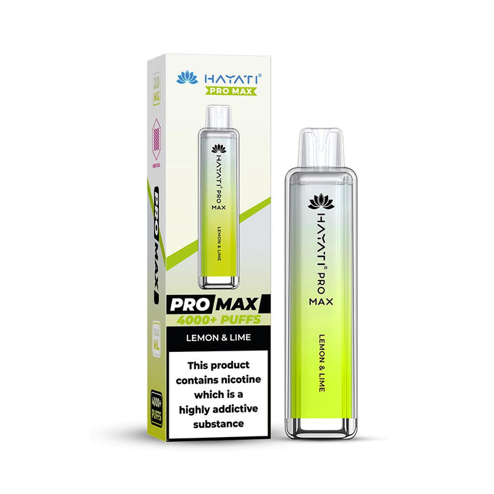 Hayati® Pro Max Disposable 4000+ Vape Kit (0mg)