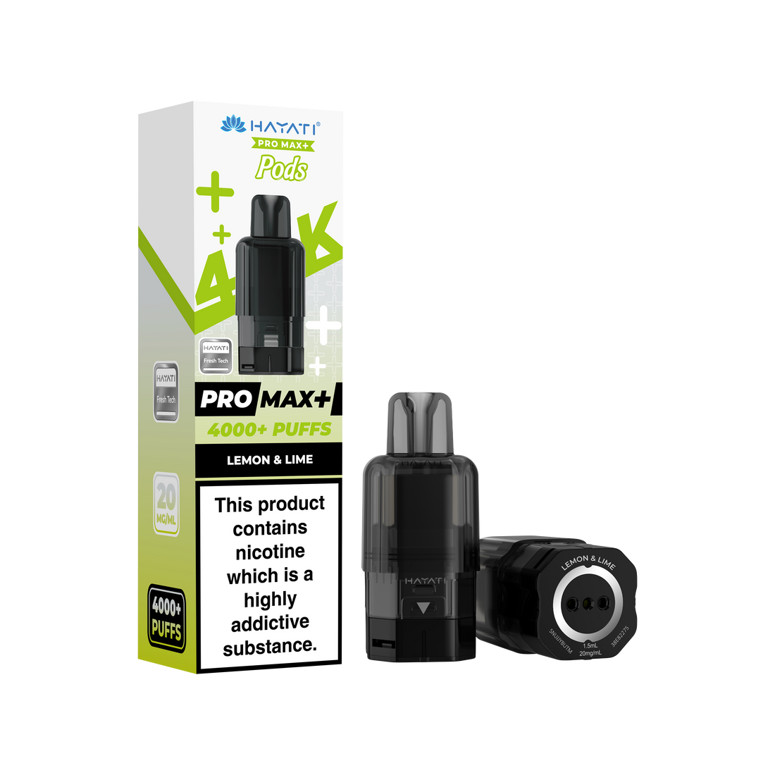 Hayati® Pro Max+ 4000+ Pods (20mg)