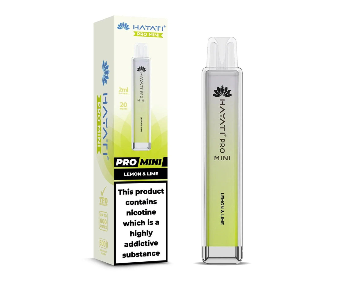 Hayati® Pro Mini 600+ Vape Kit (20mg)