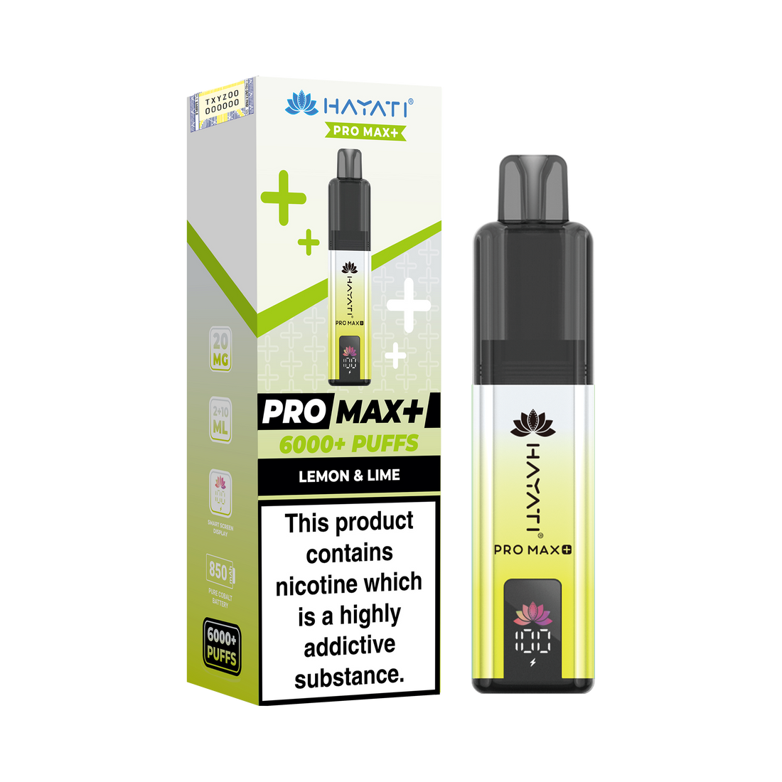 Hayati Pro Max+ 6K Prefilled Pod Kit 20mg | UK Duty Stamped