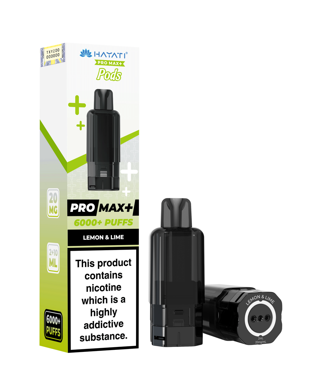 Hayati Pro Max+ 6K Prefilled Pods 20mg | UK Duty Stamped