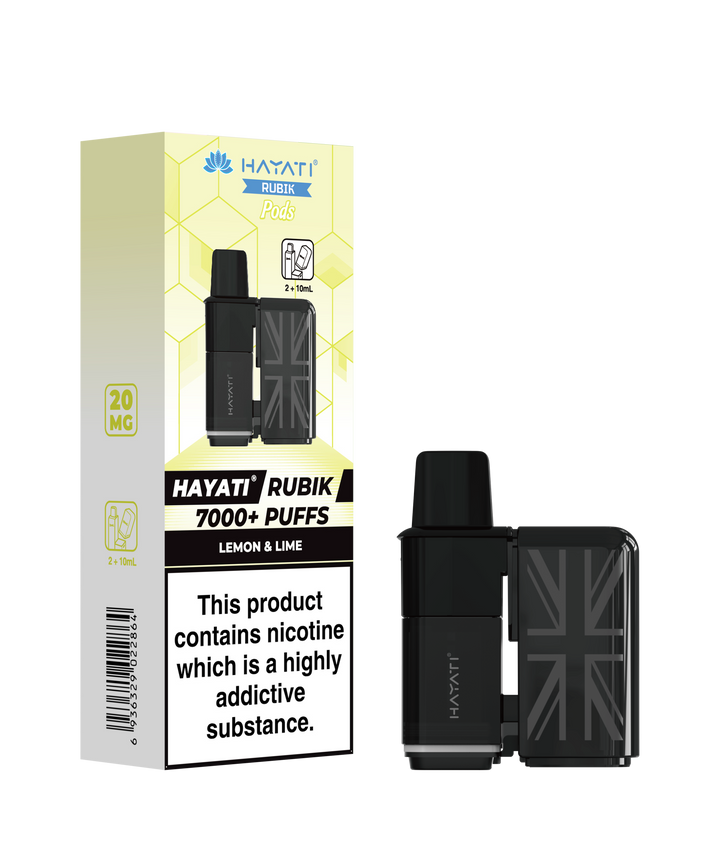 Hayati® Rubik Refillable Pods (20mg)