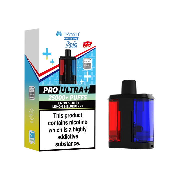 Hayati® Pro Ultra+ 25K Prefilled Pods (20mg)